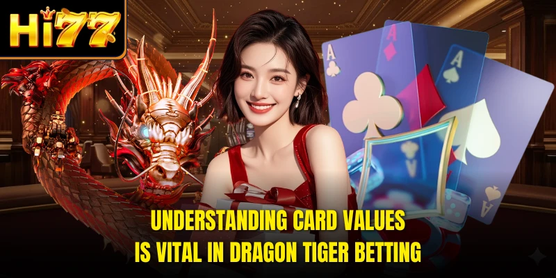 Understanding card values is vital in Dragon Tiger betting